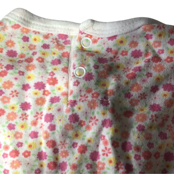 Baby Girls Rompers 2 Pc Set Carters & Bon Bébé 0-3 Mo Floral Leopard Cotton - Picture 13 of 13